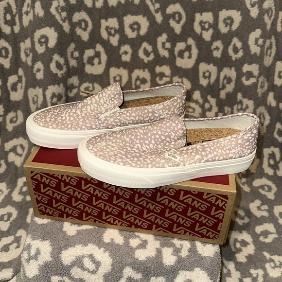 Vans Slip-On Sf Sneaker (Eco Theory) Animal/Ether π New π & Never Worn π - Picture 4 of 17